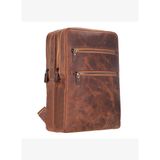 ATELIER Heritage Saddle Hakiki Deri Laptop Sırt Çantası – 16” Uyumlu