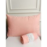 Atelier Home Çift Kişilik 180X200 Lastikli Çarşaf Takımı + 2 Yastık Kılıfı - 180 x 200 - Somon