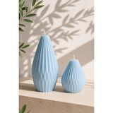 Atelier Lumira Pure Damla - 2'li Dekoratif Mum - Açık Mavi