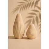 Atelier Lumira Pure Damla - 2'li Dekoratif Mum - Bej