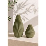 Atelier Lumira Pure Damla - 2'li Dekoratif Mum - Haki