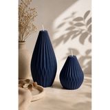 Atelier Lumira Pure Damla - 2'li Dekoratif Mum - Lacivert