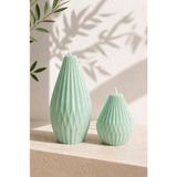 Atelier Lumira Pure Damla - 2'li Dekoratif Mum - Mint Yeşili