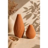 Atelier Lumira Pure Damla - 2'li Dekoratif Mum - Turuncu