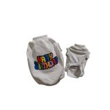 atelyu Kedi Köpek Kıyafetleri Doğum Günü Tshirt Happy Birthday Baskılı T-shirt