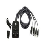 Aten 2 Port USB Fhd HDMI Kvmp™(Keyboard/video Monitor/mouse) Periferi (Çevre Cihazlarla (Usb) Bağlantı Kurabilir)