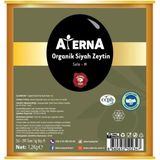 Aterna Organik Siyah Zeytin Teneke (M) 1200 gr - 1 kg