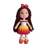 Ateş Karnaval Bebek Amigurumi Organik Oyuncak