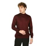 Ateş Triko Yarım Balıkçı Yaka Yün Kazak, 2XL, 806092020004, K.BORDO, Erkek