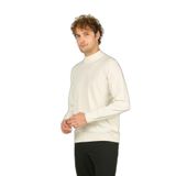 Ateş Triko Yarım Balıkçı Yaka Yün Kazak, XL, 806092020004, Kemik, Erkek