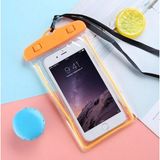 Ateştech Waterproof Bag Su Geçirmez Telefon Kılıfı Dalış Kılıfı Mavi - Turuncu