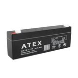 Atex 12 Volt 2 Amper Yatık Uzun Akü (178X34x60 Mm)