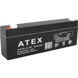 Atex 12V 2.2AH Yatık Tip Kuru Akü – Kompakt Enerji, Güvenilir Performans