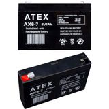 Atex 6 Volt - 7 Amper Akü (150 x 50 x 94 Mm) 663056