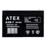 Atex 6V 7AH Kuru Tip Akü – Yeni Üretim, Güvenilir Enerji