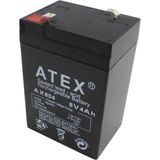 Atex Akü 6V 4A (10.5X7X4.5CM) - Lisinya - 001-Renkli