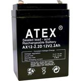 Atex Ax- 12V 2.2 Ah Dik Kuru Akü - K:20