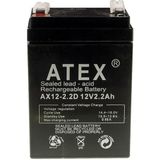 Atex AX-12V 2.2AH Dik Bakımsız Kuru Akü