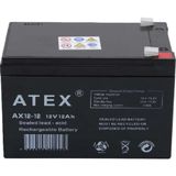 Atex AX12-12 12V 12AH Bakımsız Kuru Akü