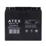 Atex Ax12-18 12V 18Ah Akü