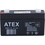 Atex Ax6-1.3 6V 1.3Ah Akü