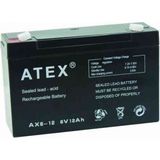 Atex Kuru Akü 6 V 12 Ah