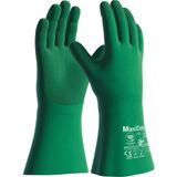 Atg Maxichem® Cut™ With Trıtech™ 76-833 Kesilme Dirençli Kimyasal Iş Eldiveni - Tam Kaplamalı - Yeşil