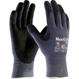 Atg Maxicut® Ultra™ 44-3745 Yüksek Kesilme Dirençli En Ince Iş Eldiveni - Mavi - Siyah - 10