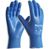 Atg Maxidex® 19-007 Hibrit Hijyenik Iş Eldiveni - Tam Kaplamalı - Mavi - 10