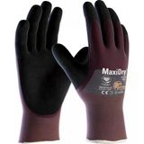 Atg Maxidry® 56-425 3/4 Süper İnce Yağ Ve Sıvı Geçirmez İş Eldiveni Takımı No:9