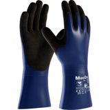 Atg Maxidry® Plus™ 56-530 Kimyasal Iş Eldiveni Takımı No:8 - Siyah