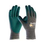 Atg Maxiflex Comfort 34-924 Palm Isıya Dayanıklı Iş Eldiveni - Yeşil - Siyah
