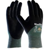 Atg Maxiflex® Cut™ 34-8753 Kesilme Dirençli En Ince Iş Eldiveni - 3/4 Kaplı - Yeşil
