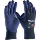 Atg Maxiflex® Elite™ 34-274 Sadece 14 Gram Ağırlığında En Ince Iş Eldiveni - Avuç İçi Kaplı - Mavi - 9