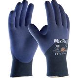 Atg Maxiflex® Elite™ 34-275 Sadece 14 Gram Ağırlığında En Ince Iş Eldiveni - 3/4 Kaplı - Mavi - 8