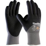 Atg Maxiflex® Endurance™ 34-845 Dotlu Mekanik Iş Eldiveni Takımı No:8 - Siyah