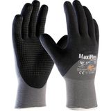 Atg Maxiflex® Endurance™ With Ad-Apt® 42-845 Dotlu Mekanik Iş Eldiveni - 3/4 Kaplamalı - Gri - 10