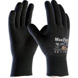 Atg Maxiflex® Endurance™ With Ad-Apt® 42-847 Dotlu Mekanik Iş Eldiveni - Sürücü Kaplı - Gri - 9