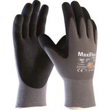 Atg Maxiflex Ultimate Ad-Apt Avuç Içi Kaplı Nitril Köpük Mekanik Iş Eldiveni 42-874 - Siyah - Beyaz - 9