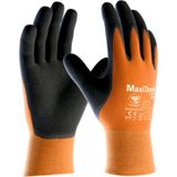 Atg Maxitherm 30-201 Soğuk Ortam Iş Eldiveni Avuç Içi Kaplı B Kesilme Dirençli 9 Numara - Turuncu - Siyah