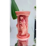 Athena Vanilya Kokulu Soya Mum - Doğum Günü - Sevgililer Günü - Hediyelik - Aromaterapi