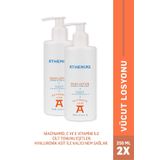 Athenias 2'li Athenias Niacinamide, E Ve C Vitaminli Vücut Losyonu 250 ml Uzun Süre Nem Cilt Tonu Eşitleyici