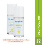 Athenias Bergamot & Citrus Deodorant Roll On Koltuk Altı Tıkamaz Aluminyum Içermez 50 ml X2 - 100 ml