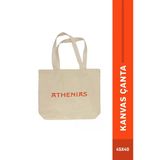 Athenias Kanvas Kumaş Çanta Plaj ve Çok Amaçlı