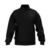 Athletic 1/4 Zip Erkek Fermuarlı Sweatshirt Siyah