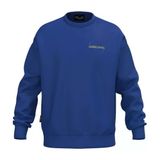 Athletic Crew Neck Erkek Sweatshirt Mavi