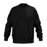 Athletic Crew Neck Erkek Sweatshirt Siyah