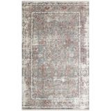 Athos Gri Çerçeve Bambu Modern Geometrik Etnik Desenli Boho Makinada Yıkanabilir Hafif Hav Toz Vermez Leke Tutmaz Kaymaz Taban Dijital Makine Baskı Halı Oturma Odası Salon Yolluk Koridor Mutfak Halısı