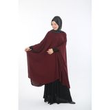 Atika Moda Tesettür Elbise - 3 - Bordo