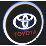 Atikan Toyota Pilli Mesafe Sensörlü Kapı Altı Logo